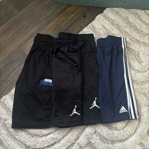 PUMA/ADIDAS/AIR JORDAN Boys Basketball Shorts Bundle Size Medium